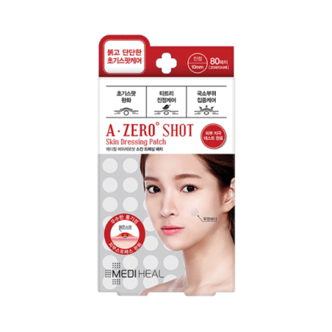 Mediheal - A-zero Shot Patch de pansement pour la peau - 80pièces