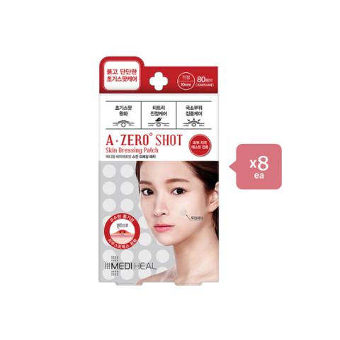 Mediheal A-zero Shot Skin Dressing Spot Patch - 80pcs (8ea) Set