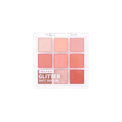 MEILINDA - Glitter Shot Shadow - 9g - 01 Blink Pink