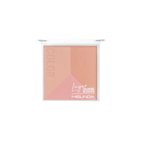 MEILINDA - Layer Coloring Blusher - 7g - 03 Gentle Peach