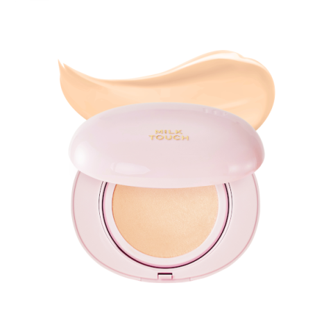 Milk Touch - Coussin éclat laiteux Skin Fit toute la journée SPF 50+ PA++++ - 15g - 19W Warm Ivory
