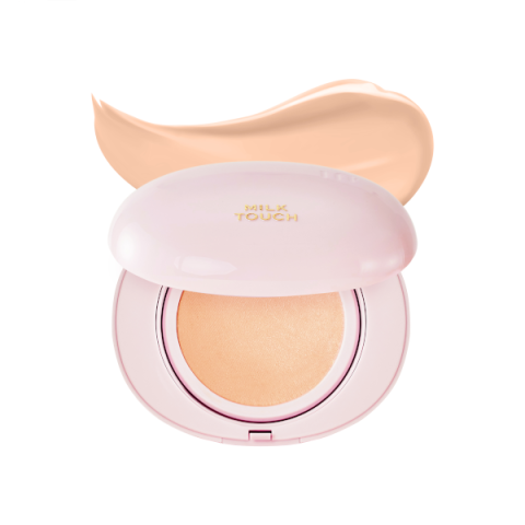 Milk Touch - Coussin éclat laiteux Skin Fit toute la journée SPF 50+ PA++++ - 15g - 21N Natural Beige