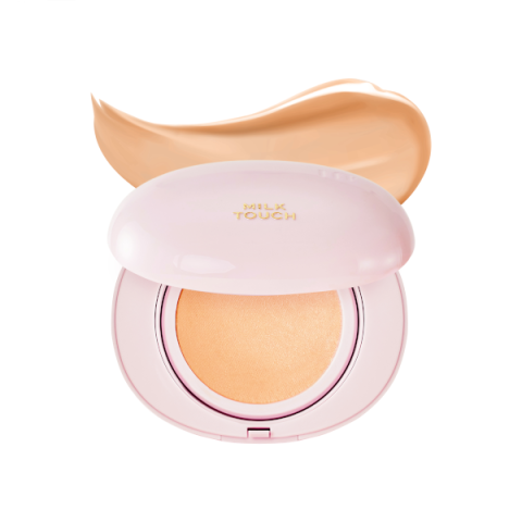 Milk Touch - Coussin éclat laiteux Skin Fit toute la journée SPF 50+ PA++++ - 15g - 24N Sand Beige