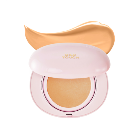 Milk Touch - Coussin éclat laiteux Skin Fit toute la journée SPF 50+ PA++++ - 15g - 25C Ginger