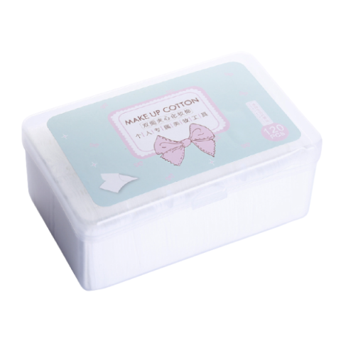 MINGXIER - Tampon de coton de maquillage - 120pièces MINGXIER - Tampon de coton de maquillage - 120pièces