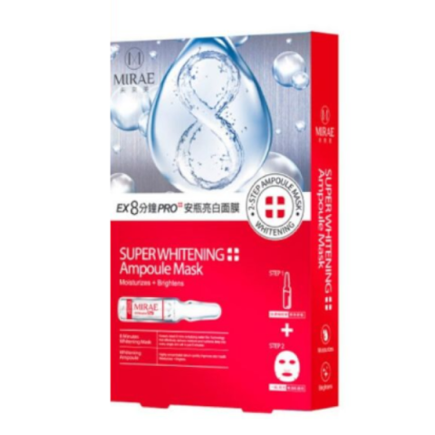 MIRAE - EX 8 minutes PRO + Masque Ampoule Super Blanchissant - 3pièces