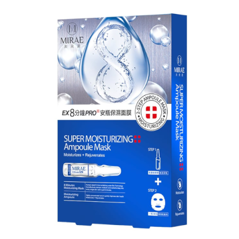 MIRAE - EX 8 Minutes PRO Super Moisturizing Ampoule Mask - 3pièces