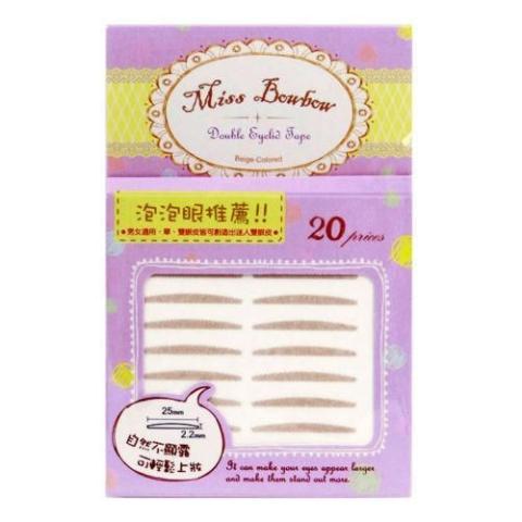 Miss Bow Bow - Ruban Double Paupière # 4 - 20pièces