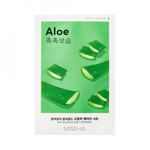 MISSHA - Airy Fit, Masque feuille - Aloès - 1pièce