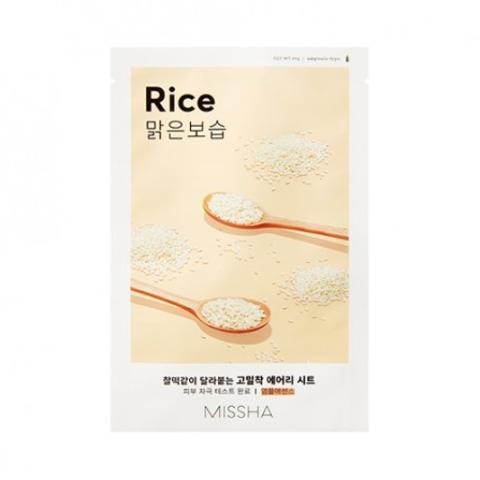 MISSHA - Airy Fit, Masque feuille - Riz - 1pièce