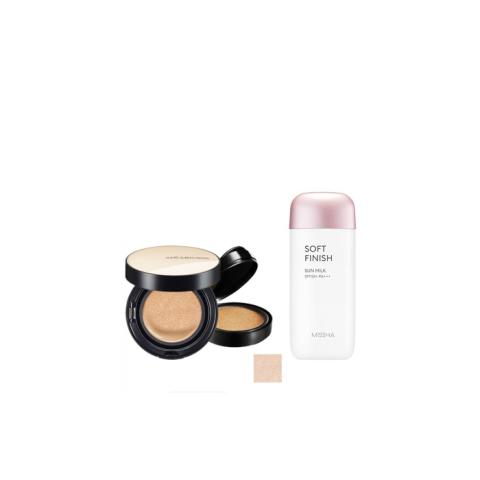 MISSHA - All-Around Safe Block Soft Finish Sun Milk SPF50+ PA+++ - 70ml X Jung Saem Mool - Essential Skin Nuder Cushion -... MISSHA - All-Around Safe Block Soft Finish Sun Milk SPF50+ PA+++ - 70ml X Jung Saem Mool - Essential Skin Nuder Cushion -...