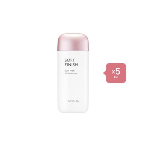 MISSHA All-Around Safe Block Soft Finish Sun Milk SPF50+ PA+++ -...