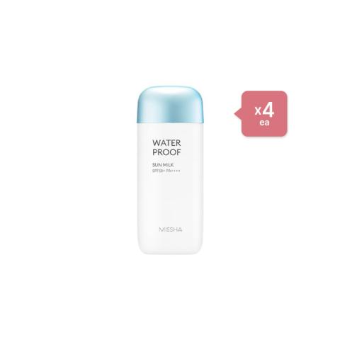 MISSHA All-Around Safe Block Waterproof Sun Milk - 70ml (4ea) Set
