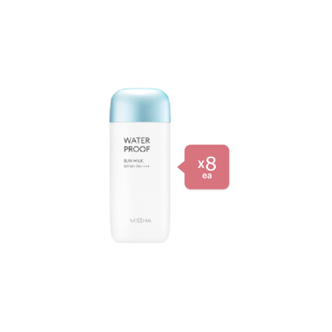 MISSHA All-Around Safe Block Waterproof Sun Milk - 70ml (8ea) Set