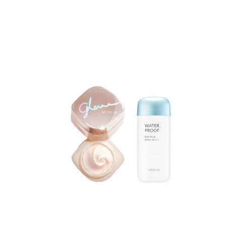 MISSHA - All-Around Safe Block Waterproof Sun Milk SPF 50+/PA++++ - 70ml X MISSHA - Glow Skin Balm - 50ml MISSHA - All-Around Safe Block Waterproof Sun Milk SPF 50+/PA++++ - 70ml X MISSHA - Glow Skin Balm - 50ml