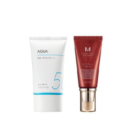 Missha Aqua Sun X M Perfect Cover BB cream # 23 Set
