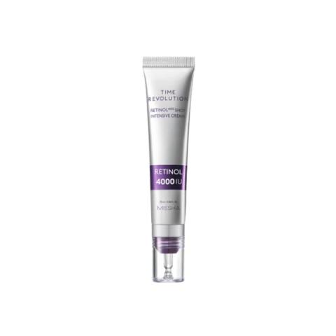 MISSHA - Crème intensive Time Revolution Retinol 4000 Shot - 25ml