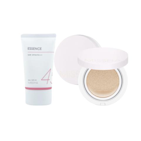 Missha Essence Sun X Magic Cushion Cover Lastng # 21 Set Missha Essence Sun X Magic Cushion Cover Lastng # 21 Set