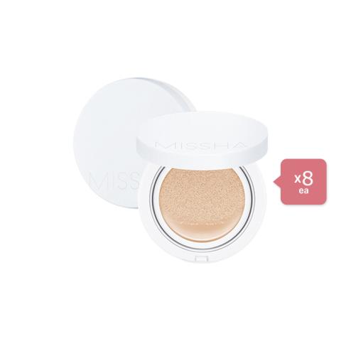 MISSHA Magic Cushion Moist Up - 15g - Light Beige (8ea) Set MISSHA Magic Cushion Moist Up - 15g - Light Beige (8ea) Set