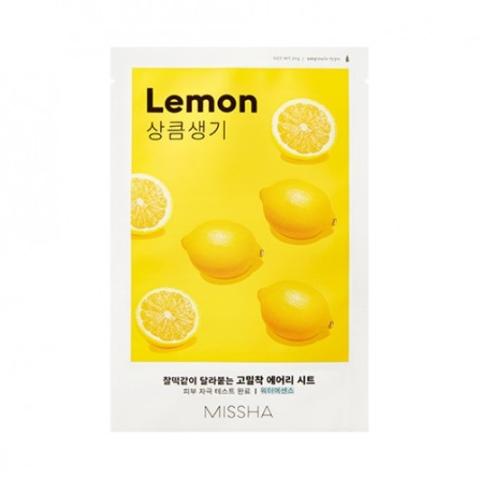 MISSHA - Masque en feuille Airy Fit - Lemon - 1pièce MISSHA - Masque en feuille Airy Fit - Lemon - 1pièce