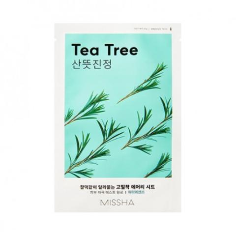 MISSHA - Masque en feuille Airy Fit - Tea Tree- 1pièce MISSHA - Masque en feuille Airy Fit - Tea Tree- 1pièce