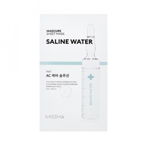 MISSHA - Masque en feuille Mascure Solution - Saline Water - 1pièce