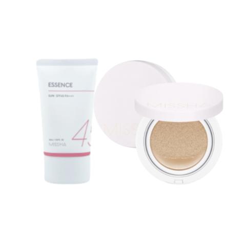 Missha Missha Essence Sun X Magic Cushion Cover Lastng # 23 Set