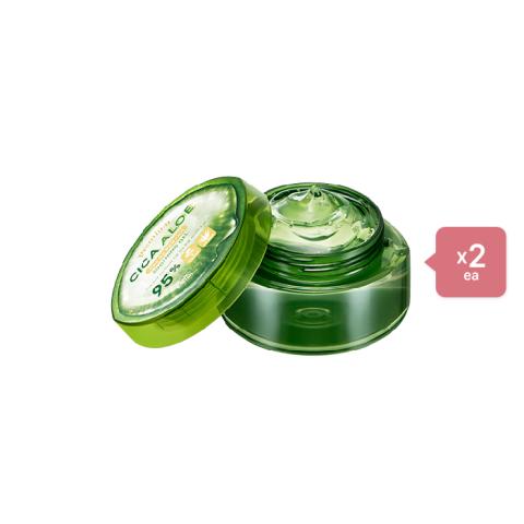 MISSHA Premium Cica Aloe Soothing Gel 95% - 300ml(2ea) Set