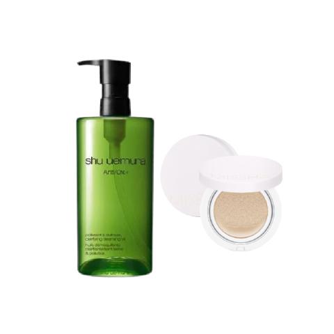Missha X Shu Uemura Magic Cushion Cover Lasting - No.21 X Shu Uemura - Anti/Oxi+ Pollutant & Dullness Clarifying Cleansing Oil Missha X Shu Uemura Magic Cushion Cover Lasting - No.21 X Shu Uemura - Anti/Oxi+ Pollutant & Dullness Clarifying Cleansing Oil
