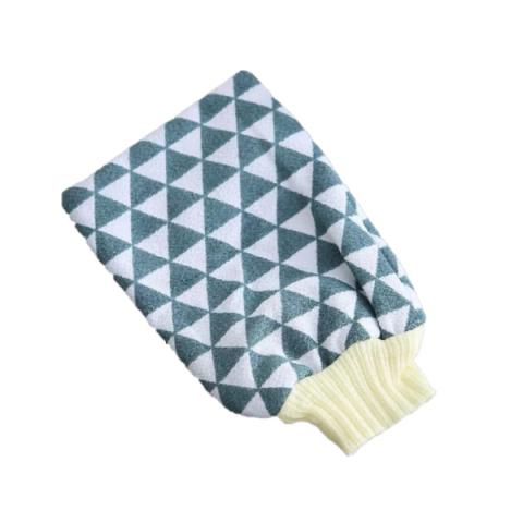 MissLady - Body Scrub Bath Mitt - 1pièce - Green / White MissLady - Body Scrub Bath Mitt - 1pièce - Green / White