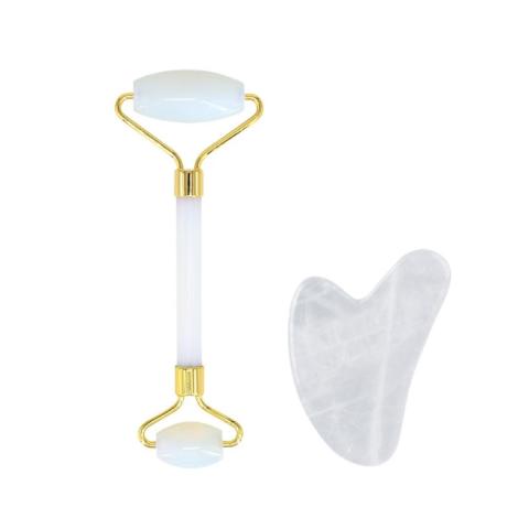 MissLady - Face Roller with Scraping Board Gua Sha Massage...