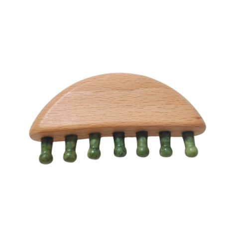 MissLady - Peigne masseur du cuir chevelu - 98 x 50.6 mm - Vert herbe MissLady - Peigne masseur du cuir chevelu - 98 x 50.6 mm - Vert herbe