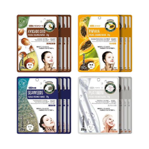 MITOMO - Ensembles de feuilles de masque facial de beauté pour le...