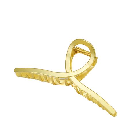 MsBlossom - Alliage Cheveux Griffe - 1pièce - Cross Strap - Gold