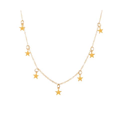 MsBlossom - Collier étoile - 1pièce - Gold