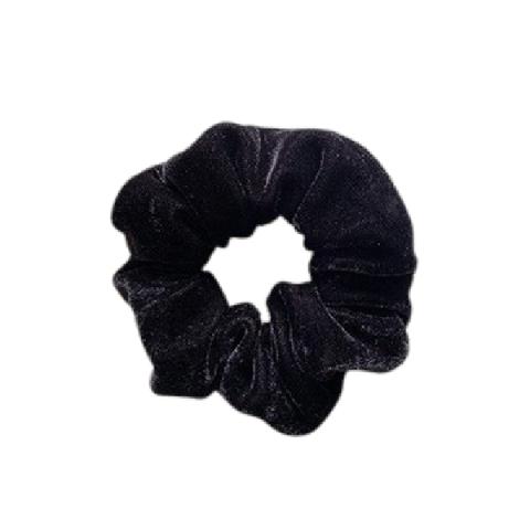 MsBlossom - Élastique à cheveux en velours - 1pièce - Le noir