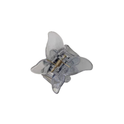 MsBlossom - Griffe de cheveux de papillon - 1pièce - Blue Transparent