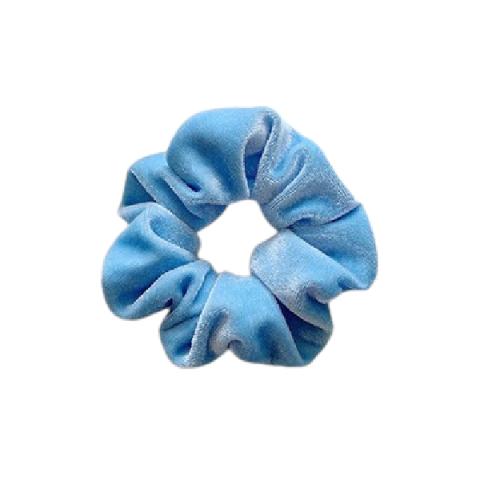 MsBlossom - Velvet Hair Tie - 1pièce - Blue