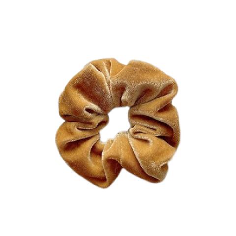 MsBlossom - Velvet Hair Tie - 1pièce - Camel