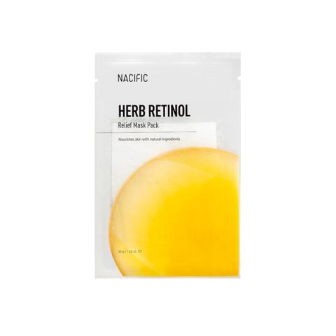 Nacific - Masque de soulagement aux herbes et au rétinol - 30g*1pièce