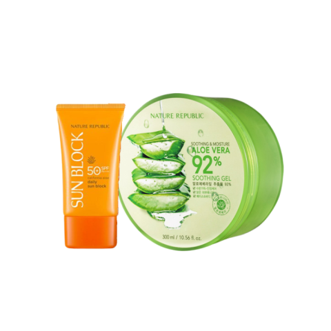 NATURE REPUBLIC - Aloe Vera Kit Résistez au Soleil