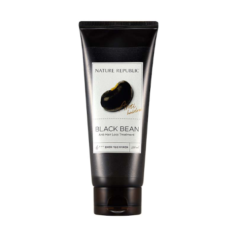 NATURE REPUBLIC - Black Bean Anti Hair Loss Traitement - 200ml