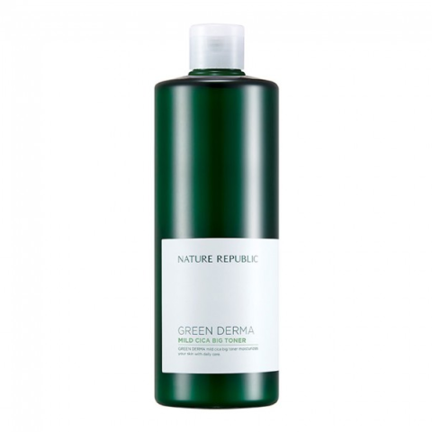 NATURE REPUBLIC - Green Derma Doux gros toner Cica - 500ml NATURE REPUBLIC - Green Derma Doux gros toner Cica - 500ml