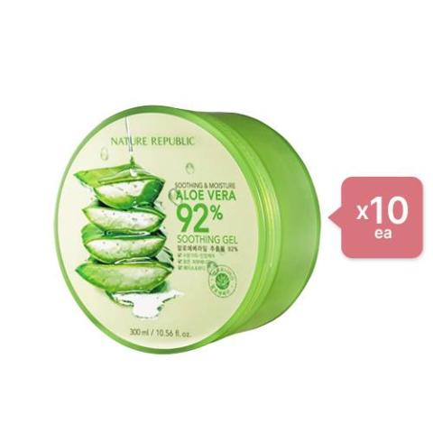 NATURE REPUBLIC Set de Soothing & Moisture Aloe Vera 92% Gel...