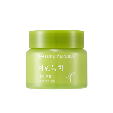 NATURE REPUBLIC - Young Green Tea Mild Crème - 55ml