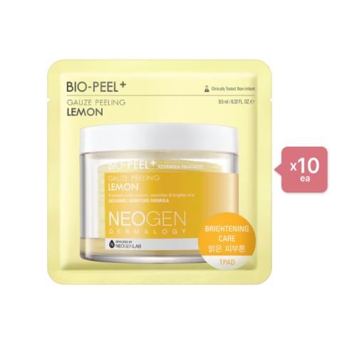 NEOGEN Dermalogy Bio-Peel Gauze Peeling Pad Lemon - 1pad (10ea) Set NEOGEN Dermalogy Bio-Peel Gauze Peeling Pad Lemon - 1pad (10ea) Set