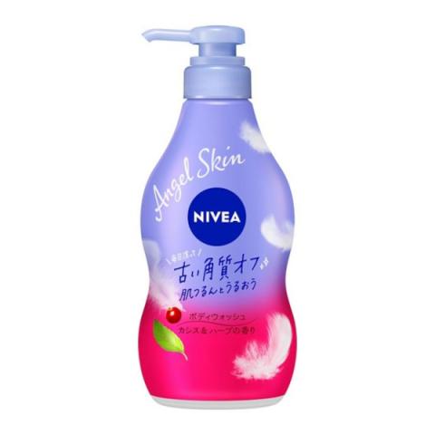NIVEA Japan - Gel douche Angel Skin Parfum cassis et herbes - 480ml NIVEA Japan - Gel douche Angel Skin Parfum cassis et herbes - 480ml