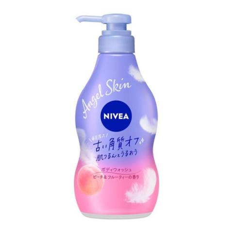 NIVEA Japan - Gel douche Angel Skin parfum pêche et fruité - 480ml