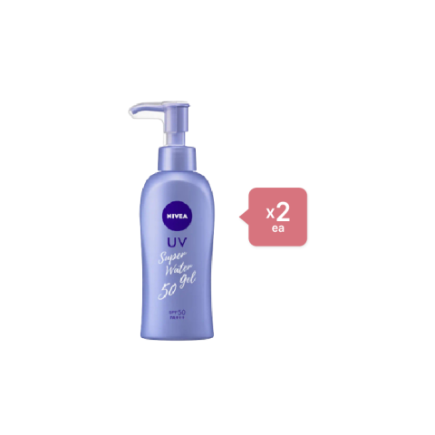 NIVEA Japan - UV Super Water Gel SPF50 PA+++ - 140g (2ea) Set NIVEA Japan - UV Super Water Gel SPF50 PA+++ - 140g (2ea) Set