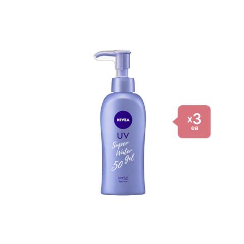 NIVEA Japan UV Super Water Gel SPF50 PA+++ - 140g (3ea) Set